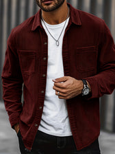 Bryce | Ribbed Texture Overshirt