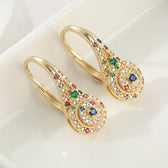 Multicolored Sparkle Elegance Earrings