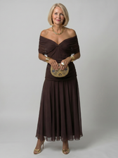 Calen | Off-Shoulder Midi Dress