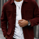 Bryce | Ribbed Texture Overshirt