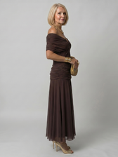 Calen | Off-Shoulder Midi Dress
