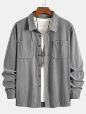 Bryce | Ribbed Texture Overshirt