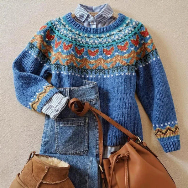 Kaylee™ | Classic Vintage Knit Jumper
