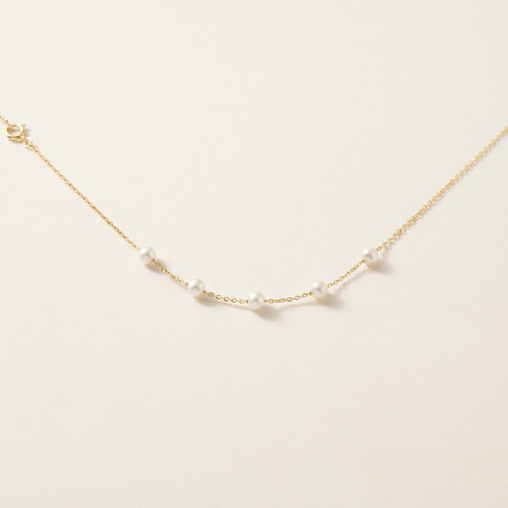 Mira Station Necklace