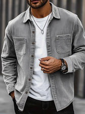 Bryce | Ribbed Texture Overshirt
