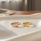 Trust God Adjustable Ring