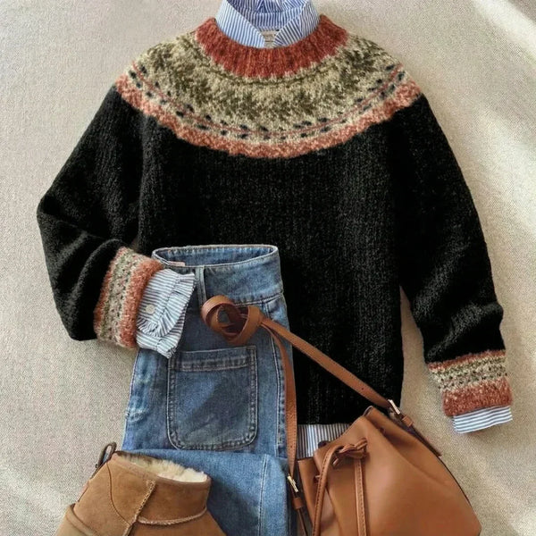 Samantha™ | Chic Vintage Knitted Sweater