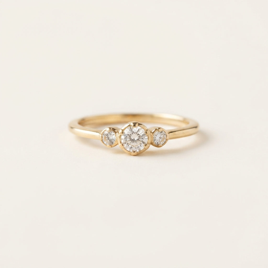 Celia Trio Stone Ring
