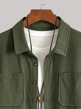 Bryce | Ribbed Texture Overshirt