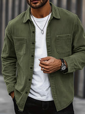 Bryce | Ribbed Texture Overshirt