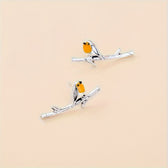 Bird Cartoon Earrings