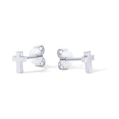 Slat Cross Earrings
