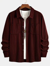 Bryce | Ribbed Texture Overshirt