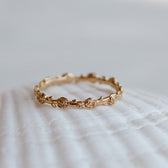 Mystical Rose Ring in Gold Vermeil