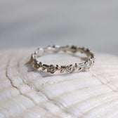 Mystical Rose Ring in Sterling Silver