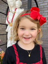 Tiny Sacred Heart Necklace