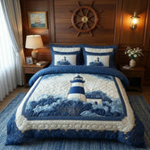 Leuchtturm Brise | 3-piece Bedspread Set