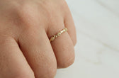Mystical Rose Ring in Gold Vermeil