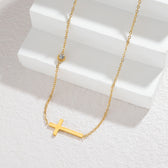 Classic Cross Charm Bracelet