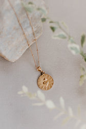Most Sacred Heart Coin Necklace