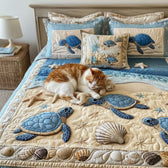 Ocean Waves | 3-Piece Bedspread Set