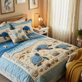 Ocean Waves | 3-Piece Bedspread Set