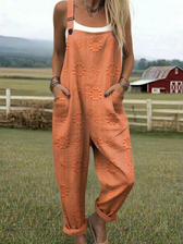 Freja | Casual Patterned Jumpsuit