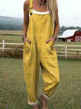 Freja | Casual Patterned Jumpsuit