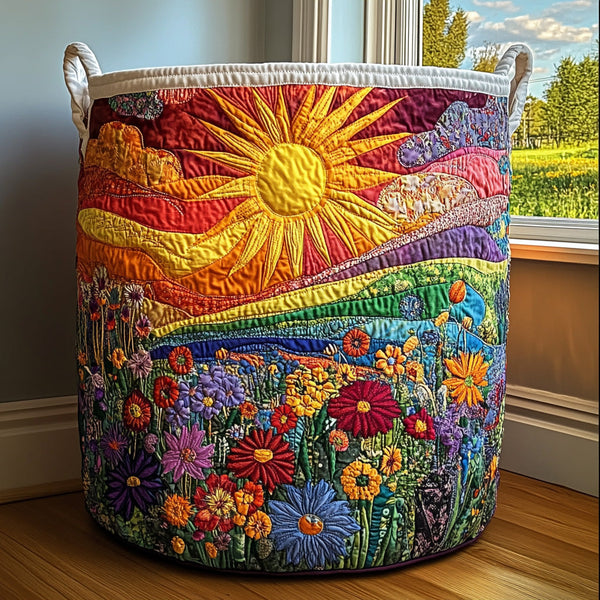 Sunny Joy Laundry Basket