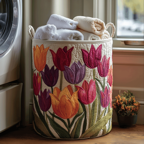Tulip Joy Laundry Basket