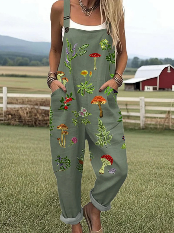 Nature-Inspired Embroidery | Jumpsuit