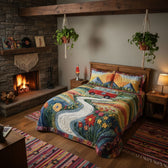 Vintage Fernweh | 3-Piece Bedspread Set