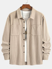 Bryce | Ribbed Texture Overshirt