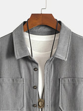 Bryce | Ribbed Texture Overshirt
