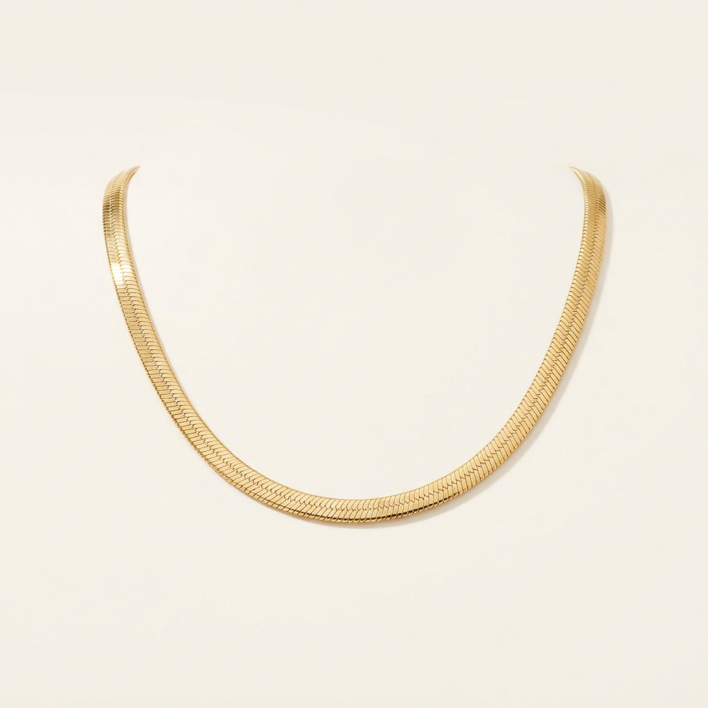 Sable Herringbone Necklace