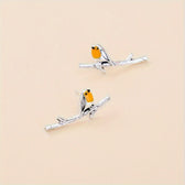 Bird Cartoon Earrings