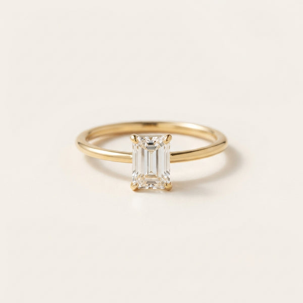 Beau Emerald-Cut Ring