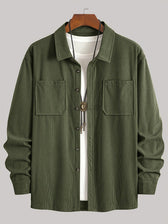 Bryce | Ribbed Texture Overshirt