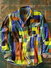 Zavian - Artistic Patchwork Shirt