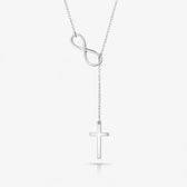 Stracka Infini Cross Necklace