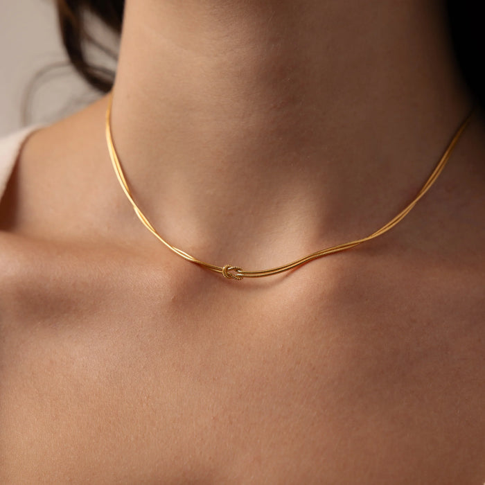 Forever Knot Necklace