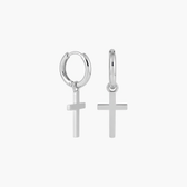 Classic Cross Hoops
