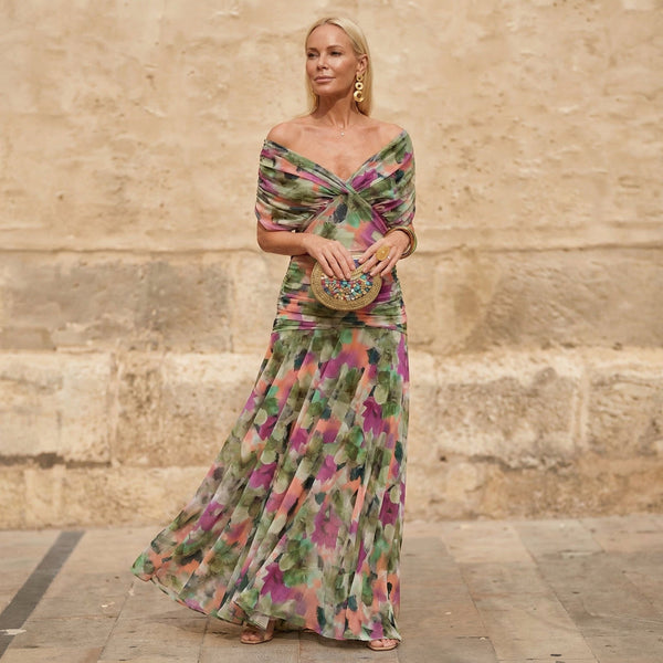 Kelsey | Colourful Elegant Dress