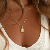 Pastel Cross Necklace