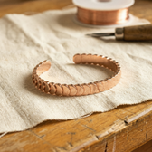 Copper Wave Bracelet