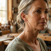 Willow Copper Earrings