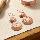 Copper Solstice Earrings