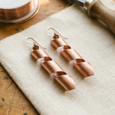Twilight Copper Earrings