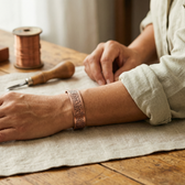Drift Copper Cuff Bracelet