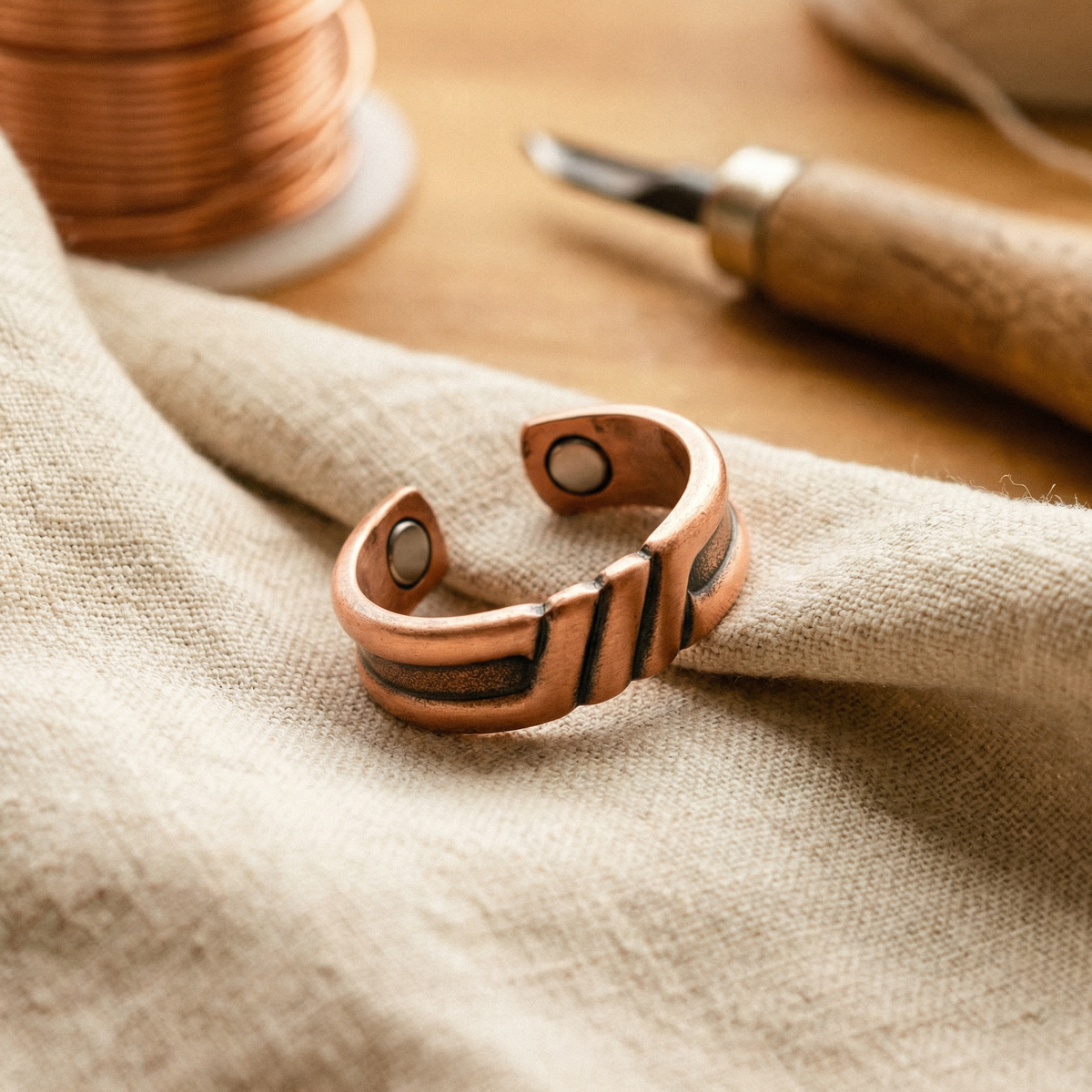Copper Peat Ring